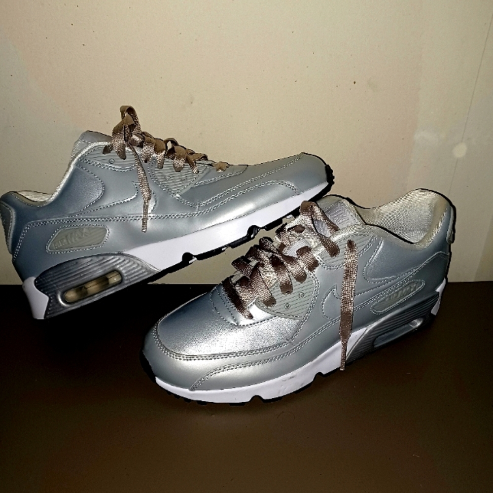 Nike air max 95 silver on silver metallic NWOT brand new